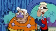 L-R: Mermaid Man, Barnacle Boy