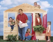 Eine Bilderbuch-Familie (v.l.): Dana (Kimberly Williams-Paisley), Kyle (Conner Rayburn), Jim (James Belushi), Ruby (Taylor Atelian), Andy (Larry Joe Campbell), Cheryl (Courtney Thorne-Smith) und Gracie (Billi Bruno).