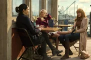 L-R: Jane Chapman (Shailene Woodley), Madeline Martha Mackenzie (Reese Witherspoon), Celeste Wright (Nicole Kidman)