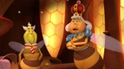 Richter Bienenwachs hat vom verdorbenen Pollen für die Königin genascht.