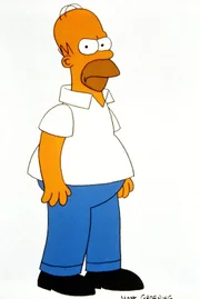 (4. Staffel) - In einer rauhen Schale steckt oft ein fauler Kern: Homer Simpson.