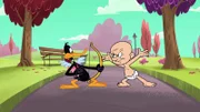 v.li.: Daffy Duck, Elmer Fudd