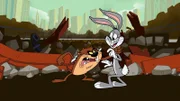 v.li.: Taz, Bugs Bunny