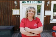 Rezeptionistin Daniela vom Campingplatz Bergwitzsee