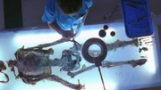 Jordan (Jill Hennessy) untersucht ein zehn Jahre altes Skelett.
