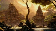 El Dorado, eine legendäre alte Stadt, die voller Gold sein soll