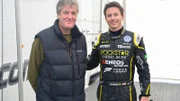 James May, Tanner Foust (r.)