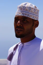 Ein Mann im Oman.