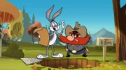 v.li.: Bugs Bunny, Yosemite Sam
