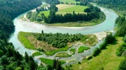 Die "Litzauer-Schleife" ist ein Naturjuwel am Lech und konnte vor einer Naturzerstörung bewahrt werden.