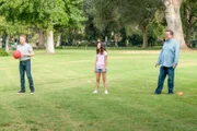 L-R: Mitchell Pritchett (Jesse Tyler Ferguson), Lily Tucker-Pritchett (Aubrey Anderson-Emmons) and Cameron Tucker (Eric Stonestreet)