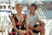 Eigentlich könnte an Bord der "Royal Clipper" alles wunderbar sein, doch Jeanette (Katharina Schubert) versteht sich nicht mehr mit ihrem Mann Christian (Michael Roll).