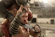 Though Spartacus proved himself during training and now wears the attire of a gladiator, his coarse attitude and relentless quest to see his wife again isolates him from his fellow gladiators and Doctore, the severe, imposing teacher trying to train him.  If Spartacus is going to see the love of his life again, heŐll have to become the prime asset of the schoolŐs masterÉbut to do this he will have to show his skill in the public arena against the schoolŐs heavyweight gladiator, Crixus, a man far more experienced in the fighting arts.