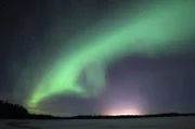 Über der nördlichen Ostsee erscheinen regelmäßig Polarlichter.