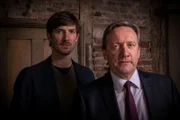 L-R: DS Charlie Nelson (Gwilym Lee), DCI John Barnaby (Neil Dudgeon)