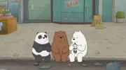 v.li.: Panda Bear, Grizzly Bear, Ice Bear