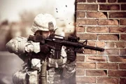 Soldaten sind heute mit High-Tech-Equipment ausgestattet. Die Kosten für die Ausrüstung belaufen sich auf durchschnittlich 17 500 US-Dollar je Soldat.