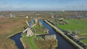 Die Niederlande sind lange Zeit auf den Wind angewiesen, um neues Land aus der Nordsee zu gewinnen.