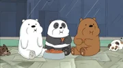 Mitte, v.li.: Baby Ice Bear, Baby Panda, Baby Grizzly
