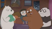 v.li.: Ice Bear, Chloe, Grizzly Bear, Panda Bear
