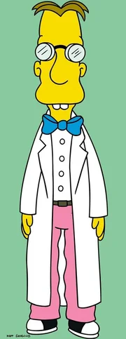 (15. Staffel) - Professor Dr. John Frink ist ein durchgeknallter Erfinder, der unter anderem den Hamburger Ohrwärmer erfand ...