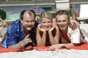 "DIE DREISTEN DREI" - das sind die Bewohner von Deutschlands berühmtester Comedy-WG: (v.l.n.r.) Markus Majowski, Mirja Boes, Ralf Schmitz ...