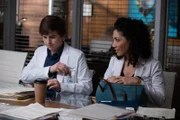Dr. Shaun Murphy (Freddie Highmore) und Dr. Carly Lever (Jasika Nicole)