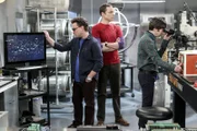 Johnny Galecki (Leonard Hofstadter), Jim Parsons (Sheldon Cooper), Simon Helberg (Howard Wolowitz).