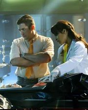 Jonathan Togo (Ryan Wolfe), Megalyn Echikunwoke (Dr. Tara Price).