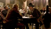 L-R: Billy the Kid (Derek Chariton), Jesse James (David H. Stevens)