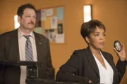 L-R: Detective John Loach (John Pirruccello) and Detective Janice Moss (Paula Newsome)