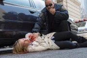 LAW & ORDER: SPECIAL VICTIMS UNIT -- "Poisoned Motive" Episode 1422 -- Pictured: (l-r) Kelli Giddish as Detective Amanda Rollins, Ice-T as Detective Odafin "Fin" Tutuola -- (Photo by: Michael Parmelee/NBC)