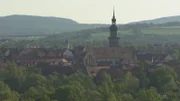 Blick auf die Stadt Mellrichstadt.