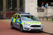 British Police Ford Focus car