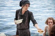 SID GENTLE FILMS PRESENTS THE DURRELLS  Pictured: ANNA SAVVA as Lugaretza.  This image is the copyright of ITV and must only be used in relation the THE DURRELLS on ITV.