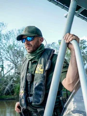 Sgt. Dupre works a case in St. Mary’s Parish in southern Louisiana.