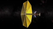 Der Weltraum ist in der Tat so groß, dass Wissenschaftler Ideen und Maschinen entwickeln, die uns weiter und schneller in das Sonnensystem bringen, wie zum Beispiel das Sonnensegel. Das Sonnensegel nutzt das Sonnenlicht auf die gleiche Weise wie ein Segel den Wind, um den kosmischen Ozean zu durchqueren.