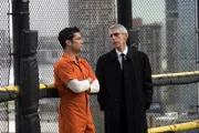 LAW & ORDER: SPECIAL VICTIMS UNIT -- "Spring Awakening" Episode 1524 -- Pictured: (l-r) Danny Pino as Det. Nick Amaro, Richard Belzer as Special Investigator John Munch -- (Photo by: Michael Parmelee/NBC)