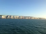 Die Kreidefelsen von Dover, England.