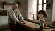 Was für eine Überraschung: Die Holzfigur, die Geppetto geschnitzt hat, kann sprechen. Und beginnt Pinocchio zu lügen, wächst seine Nase.