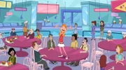 PHINEAS AND FERB - "Imperfect Storm" - Phineas and Ferb create a wind amplification device, while Doofenshmirtz plans revenge on his childhood foe, Grulinda, by using his Sog-inator to rain out her garden tea party.  Meanwhile, Mom's backyard makeover gives Candace hope that her dream of busting her brothers will actually happen.  Guest starring are Elizabeth Banks as Grulinda and Simon Pegg as landscaper Pierre. This episode of "Phineas and Ferb" premieres WEDNESDAY, JUNE 11 (10:00-10:30 a.m.) on Disney XD. (DISNEY XD) CANDACE