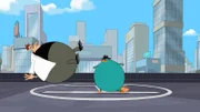 DR. DOOFENSHMIRTZ, PERRY THE PLATYPUS