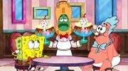 SpongeBob (l.), Patrick (r.)