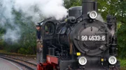 Die Rügensche Kleinbahn wurde umgangssprachlich auch "Rasender Roland" genannt.