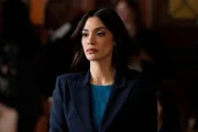 LAW & ORDER -- "Freedom of Expression" Episode 23001 -- Pictured: Odelya Halevi as ADA Samantha Maroun -- (Photo by: Virginia Sherwood/NBC)