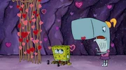 L-R: SpongeBob, Pearl