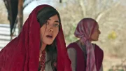 (v.l.) Ramah (Yasmine Al-Bustami), Maria Mutter Jesu (Vanessa Benavente).
