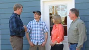 Pete Nelson mit den Inhabern des Baumhaus