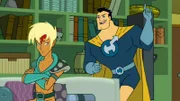L-R: Xandir P. Wifflebottom, Captain Leslie Hero
