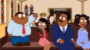 (v.l.n.r.) Cleveland Brown Jr.; Roberta Tubbs; Cleveland Brown; Donna Tubbs-Brown